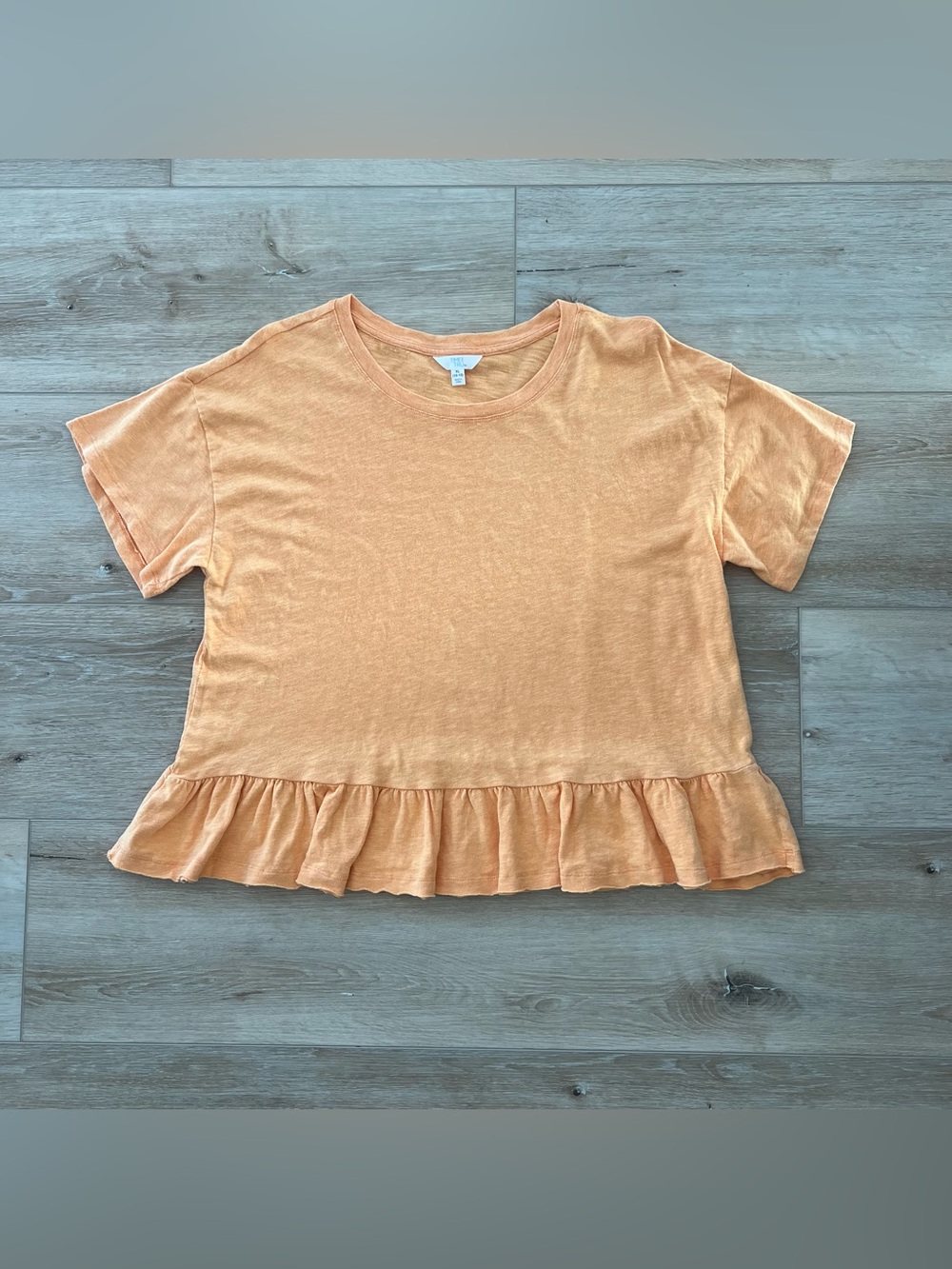 NWT Time And Tru peplum tee